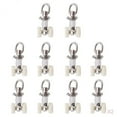 thumbnail image 1 of Paquete de 20 Rodillos de Riel Portaes Con Ruedas Cortinas Deslizantes de Riel para Cortinas para Ventanas Sunnimix Pista de la pista de cortina, 1 of 8