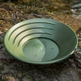 thumbnail image 5 of ASR Outdoor 11 Inch Heavy Duty Single Riffle Gold Pans Made in USA, Green, 5 of 5