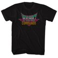 thumbnail image 1 of Bionic Commando T-shirt LOGO PIXEL Grand Coton Noir Adulte Homme Unisexe Manches Courtes, 1 of 1