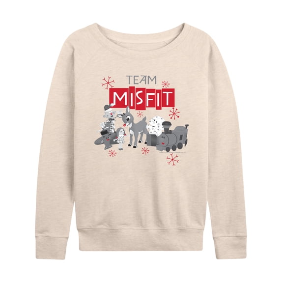 Rudolph - Team Misfit - Women's French Terry Long Sleeve Pullover