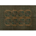 thumbnail image 1 of Ahgly Company Indoor Rectangle Persian Turquoise Blue Traditional Area Rugs, 5' x 8', 1 of 4