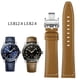 thumbnail image 2 of Correa de reloj para hombre Longines Pioneer Speed Equestrian L3.812.4 L3.82.4 de piel de vaca de negocios, resistente al agua, 21 mm y 22 mm, 2 of 5