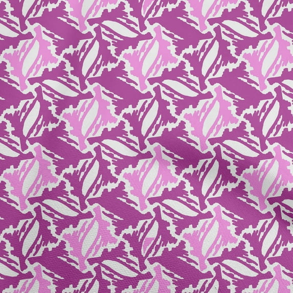 oneOone Cotton Silk Purple Fabric Abstracts Sewing Craft Projects Fabric Prints By Yard 42 Inch Wide