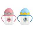 thumbnail image 1 of Vaso Entrenador 360 Antiderrames Bebés Malubero Rosa y Azul, 1 of 5