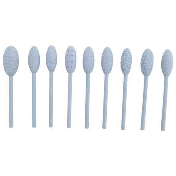 Texture Tool Sets for Clay Art 9Pcs, Clay Modeling Pattern Rollers Kit, Clay Texture Rolling Emboss Plaids Hand Rollers