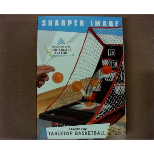 sharper image electronic basketball game