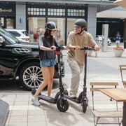 GOTRAX G3 ماكس التنقل الكبار سكوتر الكهربائية، 37 ميل المدى، 350 W موتور، 10 Tire، طوي، المحمولة، الكبار، أسود