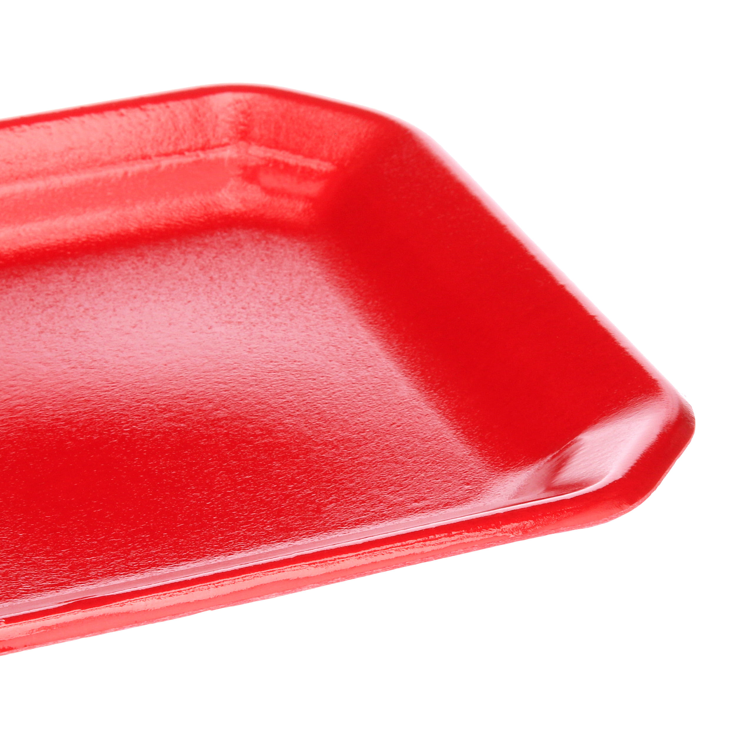 Hefty Style Foam Plates, Square, Red, 10 Inch, 20 Count 