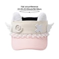 thumbnail image 2 of Slccxzc Pink Sweet Baseball Cap Kawaii Cat Ear Hats Lolita Style Fashion Caps Summer Sun Hat, 2 of 7