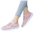 thumbnail image 2 of Pimfylm Womens Shoes Sneakers Unisex-Adult Classic Leather Sneaker Pink 6.5, 2 of 5