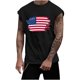 thumbnail image 1 of Hombres Moda Casual Impresión Suéter sin Mangas Cuello Redondo Tanque Deportivo, 1 of 5