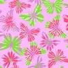 Creative Cuts Cotton 44" wide, 2 yard cut fabric - Modern Butterfly, Pink