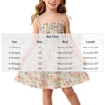 thumbnail image 3 of Tdoqot Toddler Flower Girls Dress- Sleeveless Cute Midi Dreess Crewneck Summer Casual Dresses, 3 of 6