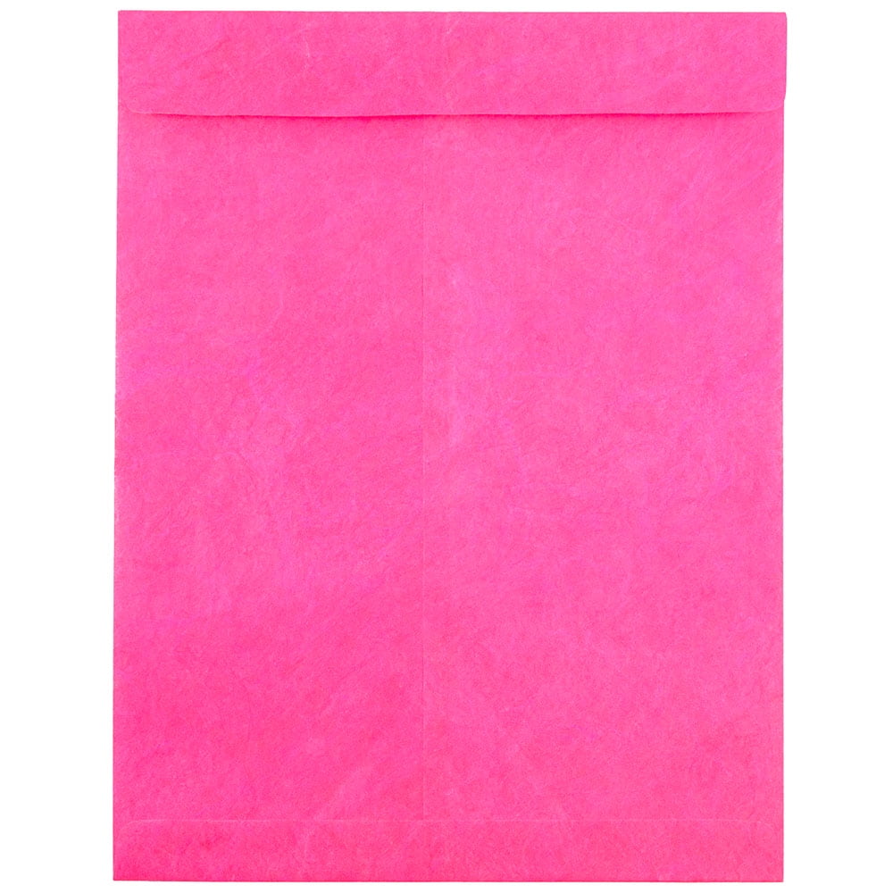 25/Pack 6 x 9 Ultra Fuchsia Hot Pink JAM PAPER Colored Booklet Invitation Envelopes 