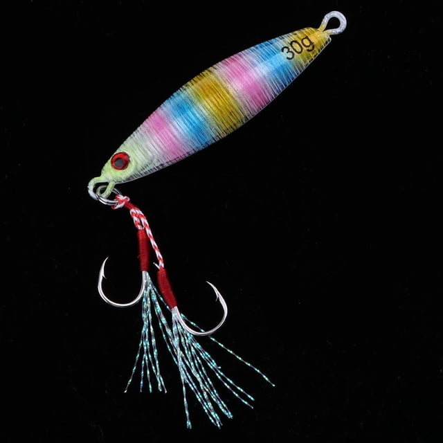 Señuelos de pesca Señuelos de jigging de agua de salada Swimbait Señuelos duros artificiales de hundimiento Tipo 1