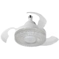 thumbnail image 1 of Ventilador De Techo Con Socket Aspas Retractiles 3 Tonos Led., 1 of 5
