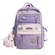 thumbnail image 5 of Mochila escolar para mujer, mochila para niña de secundaria, mochila de dibujos animados para estudiantes de secundaria coreana, de tercer a quinto grado y de sexto grado para escuela primaria, 5 of 6