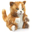 thumbnail image 1 of Folkmanis Marionnette Tabby Kitten Orange de 8 Po, 1 of 2