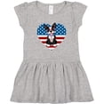 thumbnail image 3 of Inktastic Boston Terrier Dog US Flag July 4th Girls Toddler Dress, 3 of 5