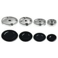 thumbnail image 3 of AFQH Upgrade Cooker Hat Set Oven Gas Hob Burner Flame Cap Cover for Kitchen Fit For SABAF Stove Handles Lid Kit Quality Metal Stove knob, 3 of 10