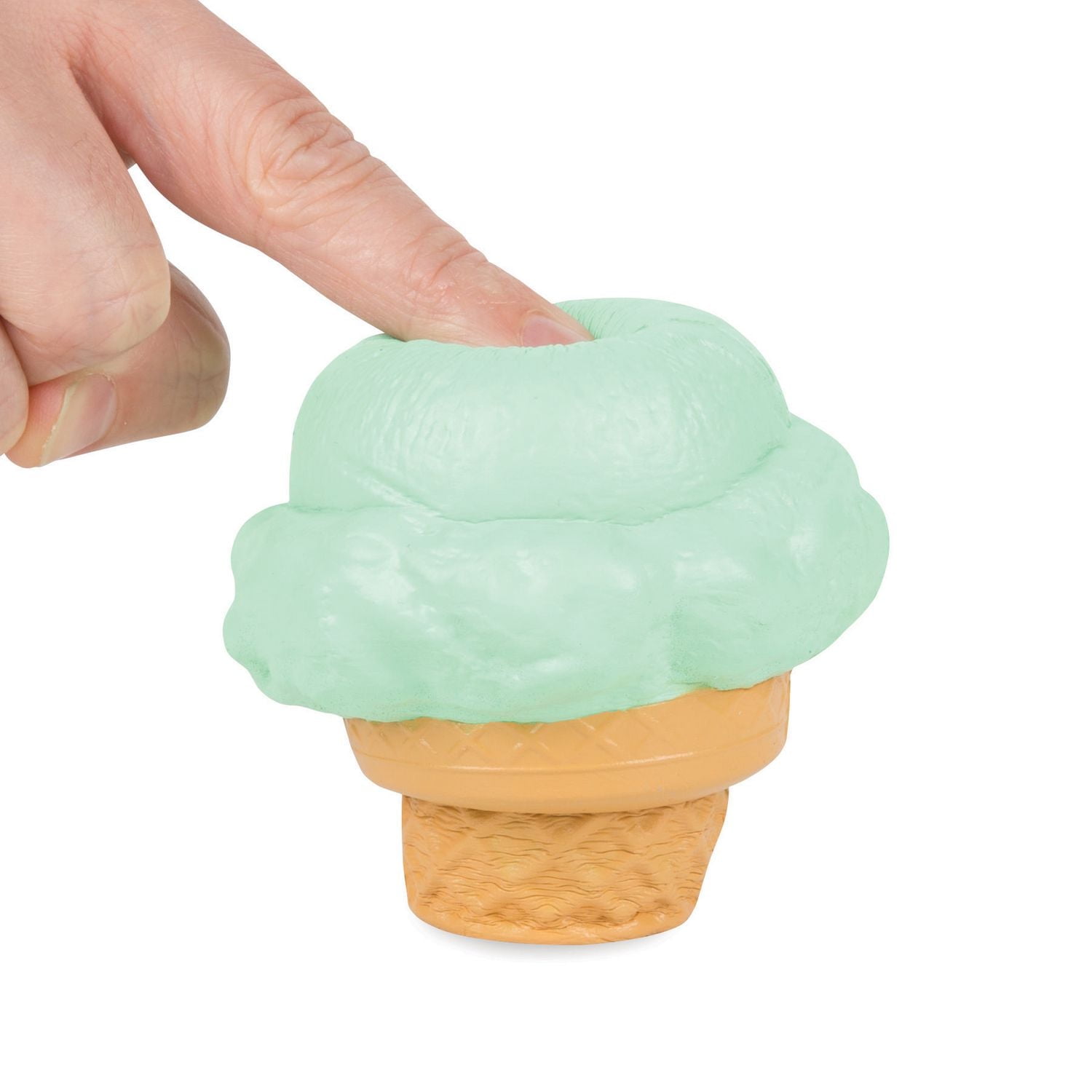 The Orb Factory Soft'n Slo Squishies Mint Ice Cream Cone Doll
