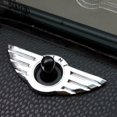 thumbnail image 3 of Lote de 2 autocollantsdecoratifs en forme d'ailes pour BMW Mini Cooper，Lote de 2 emblèmes pour aile de porte, 3 of 5