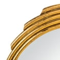 thumbnail image 3 of Safavieh Rossi Radiant Swirls Round Mirror, Gold Foil, 3 of 5