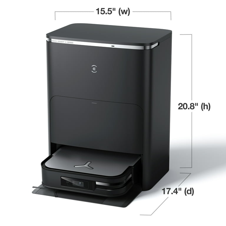 ECOVACS DEEBOT X2 OMNI Self-Emptying Home Mapping Robot Vacuum and