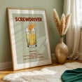 thumbnail image 6 of Screwdriver - Ankara Türkiye Illustration Cocktail Bar Kitchen Decor Typography Vintage Poster Fruit Summer Unframed Wall Art Print 5 x 7 inches, 6 of 60