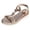White, variant on Bohemian Platform Wedge Dressy Sandals for Women Bride Wedding 2026 Boho Beach Braided Open Toe Ankle Strap Espadrilles High Heels Slingback Summer Shoes Beige Size 7