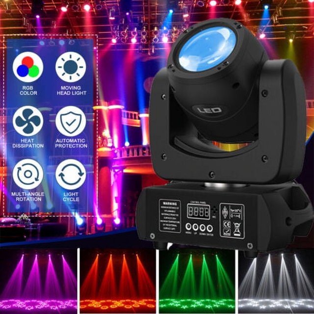 100W LED Moving Head Stage,Dazzling Effect DMX for Club KTV Disco DJ Party Lighting