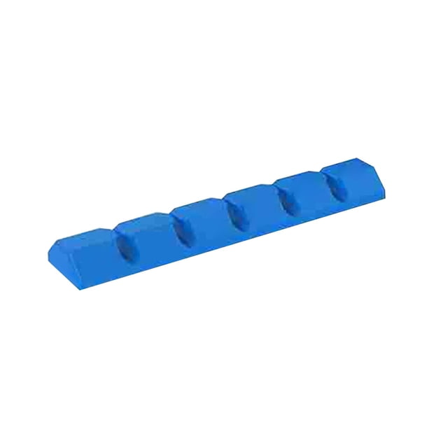Clips para cables, organizador de cables, sistema de gestión de cables impermeable y resistente a la humedad Azul