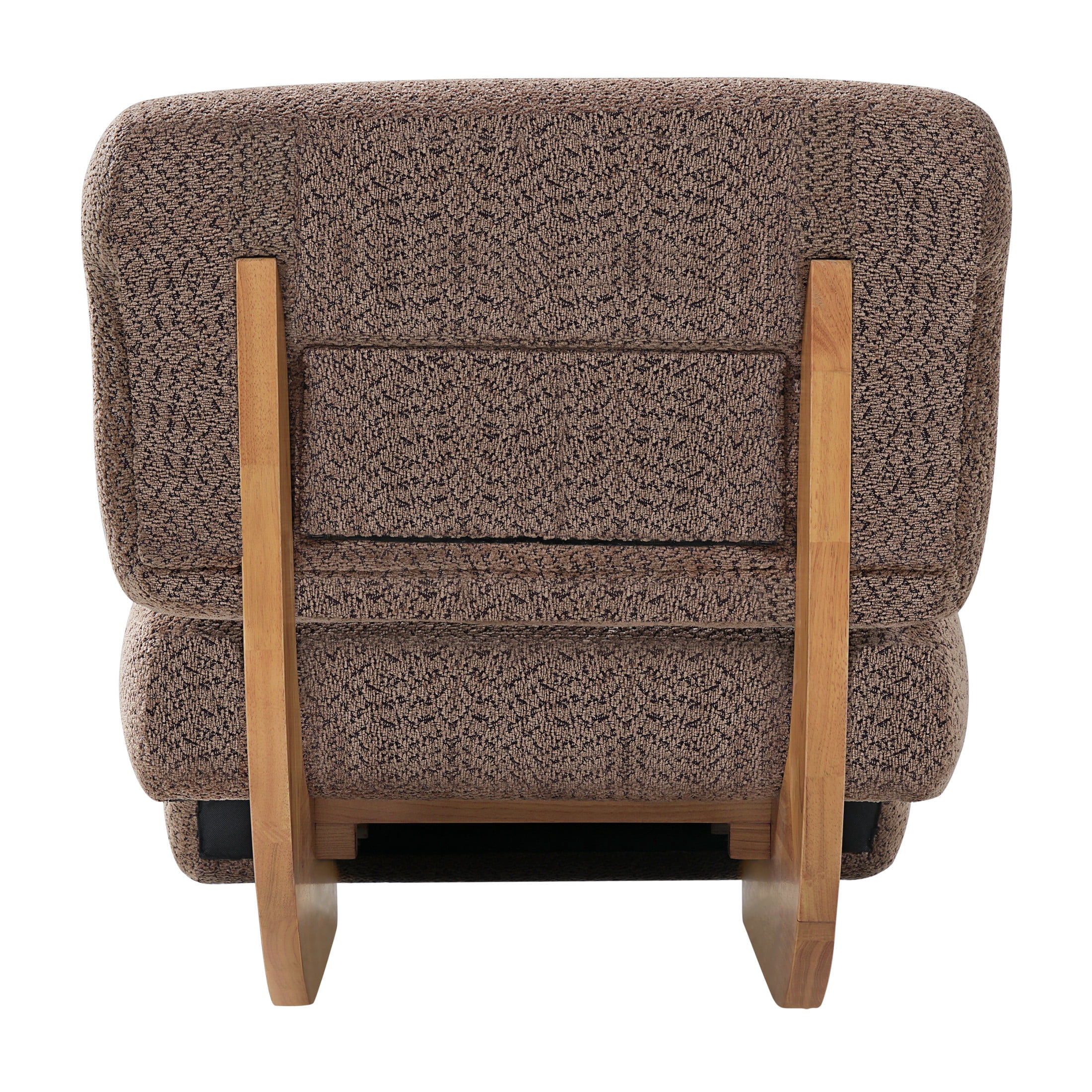Christopher Knight Home 28.9" Boucle Accent Lounge Chairs with Curved Backrests, Set of 2, Brown