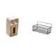 thumbnail image 1 of caja de pañuelos,Funda para caja de pañuelos de cuero sintético para dormitorio,Cesta de almacenamiento,Cesta organizadora de almacenamiento de cocina colgante de alambre,Organizador de, 1 of 8