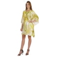 thumbnail image 3 of Bimba Robe Caftan Imprimée Maxi Robe Robe pour Femmes Tenue de Plage Courte Couvre-Maillot, 3 of 7