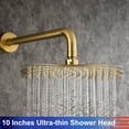 thumbnail image 3 of Rainlex One-Handle 1-Spray Brushed Gold Bathtub Shower Faucet, 3 of 10