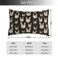 thumbnail image 4 of Vsdgher Flowe Rooster Print Pillow Cases -Iconic Collection Pillowcases -Extra Soft, Not easy to deform,not pilling Export quality, 4 of 8