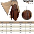 thumbnail image 2 of 5 Packs Fairy Elf Costume Renaissance Traditional Irish Viking Dress Fairy Elf Ear For Halloween Cosplay Masquerade Party (medium), 2 of 4
