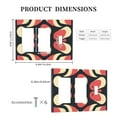 thumbnail image 3 of Drops Pattern Switch Cover Decorative Wall Plate 3-Gang 2-Decor 1-Toggle Standard Size, 3 of 5