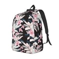 thumbnail image 3 of Sigee Orchids Flowers for Canvas Large Capacity Laptop Backpack for Men and Women, Travel Backpack, 3 of 8