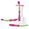 Nuby 4 Stage Oral Care Set System (Pink/Green)