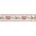 thumbnail image 2 of Red Yellow Roses in Bouquet Floral Wallpaper Border Retro Design, Roll 15' x 5.25'', 2 of 3