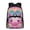 Bow Pattern, variant on Corgi Daisy School Backpack for Girls 8-10,17 Inch Bookbag Front Pocket Knapsack Zippered School Bags with Insulated Lunch Box Attached 2 in 1