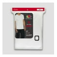 thumbnail image 2 of Fruit of the Loom Men's Crew Neck T-Shirt 5pk - White 2XL, 2 of 2