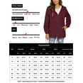 thumbnail image 3 of Avoogue Womens Waterproof Rain Jacket Lightweight Outdoor Active Windbreaker Breathable Hooded Rain Coat, 3 of 7