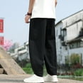 thumbnail image 5 of Kureaily Mens Solid Sweatpants Casual Harem Pants Sportswear Trousers With Pockets, 5 of 5