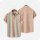 thumbnail image 2 of Camisas Para Hombre Camisa Hawaiana Casual Botones Sólidos Playa Con Bolsillo Turndown Blusa de Manga Corta Odeerbi  ODB157272, 2 of 4