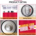 thumbnail image 2 of Kansas City Tumbler Cup - Kansas City Gifts for Men - 40 OZ Insulated Stainless Steel Coffee Travel Mug with Lid and Straw, 2 of 6