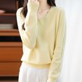 thumbnail image 3 of Winter Sweaters for Women, Semi High Neck Knitted Sweater in Solid Color, 3 of 8