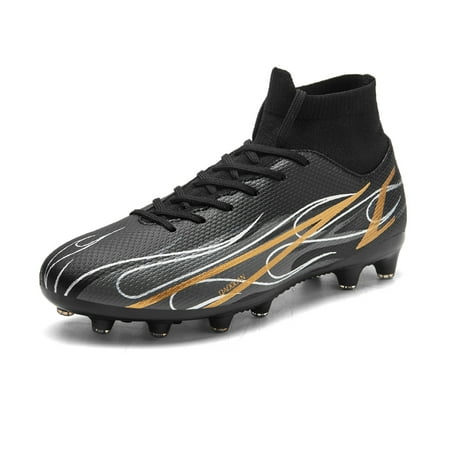 

Men s Athletic Soccer Football Cleats High-Top Football Soccer Shoes Big Boys Athletic Sneaker Shoes for Outdoor /Indoor /Competition /Training